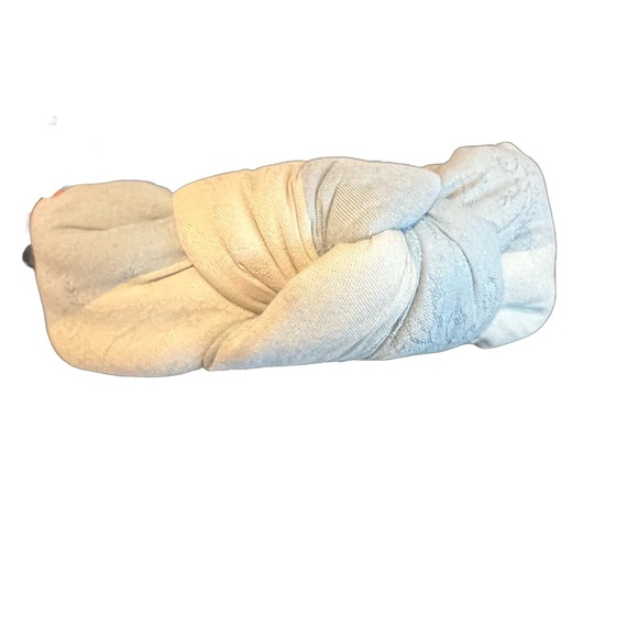 Lele Sadoughi x LoveShackFancy headband denim blue damask one size limited - Picture 3 of 5